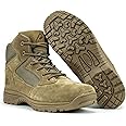 RYNO GEAR Tactical Combat Military Boots with CoolMax Lining, Contrast Stitching and Slip Resistant Sole