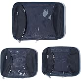 Baggallini Compression Cube 3-piece set - Lightweight Compression Packing Cubes for Travel