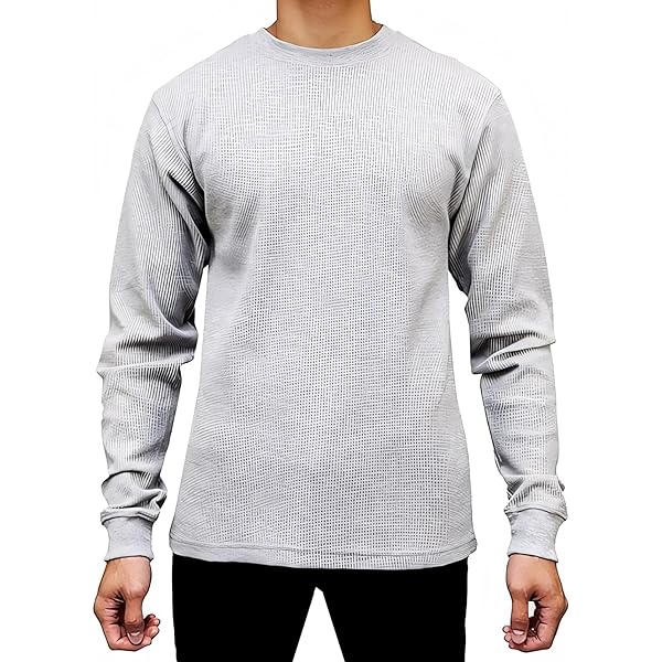 新作【Pro Club】Heavyweight Thermal Crewneck White Pro Club