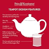 Price & Kensington Brights Red 2 Cup Teapot Ceramic Multi-Colour 2 Cup view 6