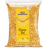Rani Chana Dal (Split Desi Chickpeas without skin) 64oz (4lbs) 1.81kg Bulk ~ All Natural | Gluten Friendly | NON-GMO | Kosher | Vegan | Indian Origin