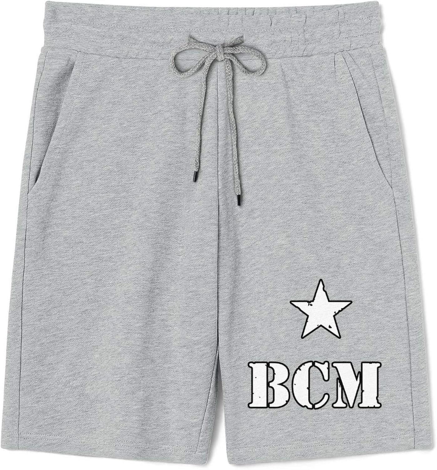 orange jogger shorts