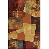 Home Dynamix Catalina Bismark Contemporary Geometric Abstract Area Rug,7'10"x10'2" Rectangle,Brown/Beige