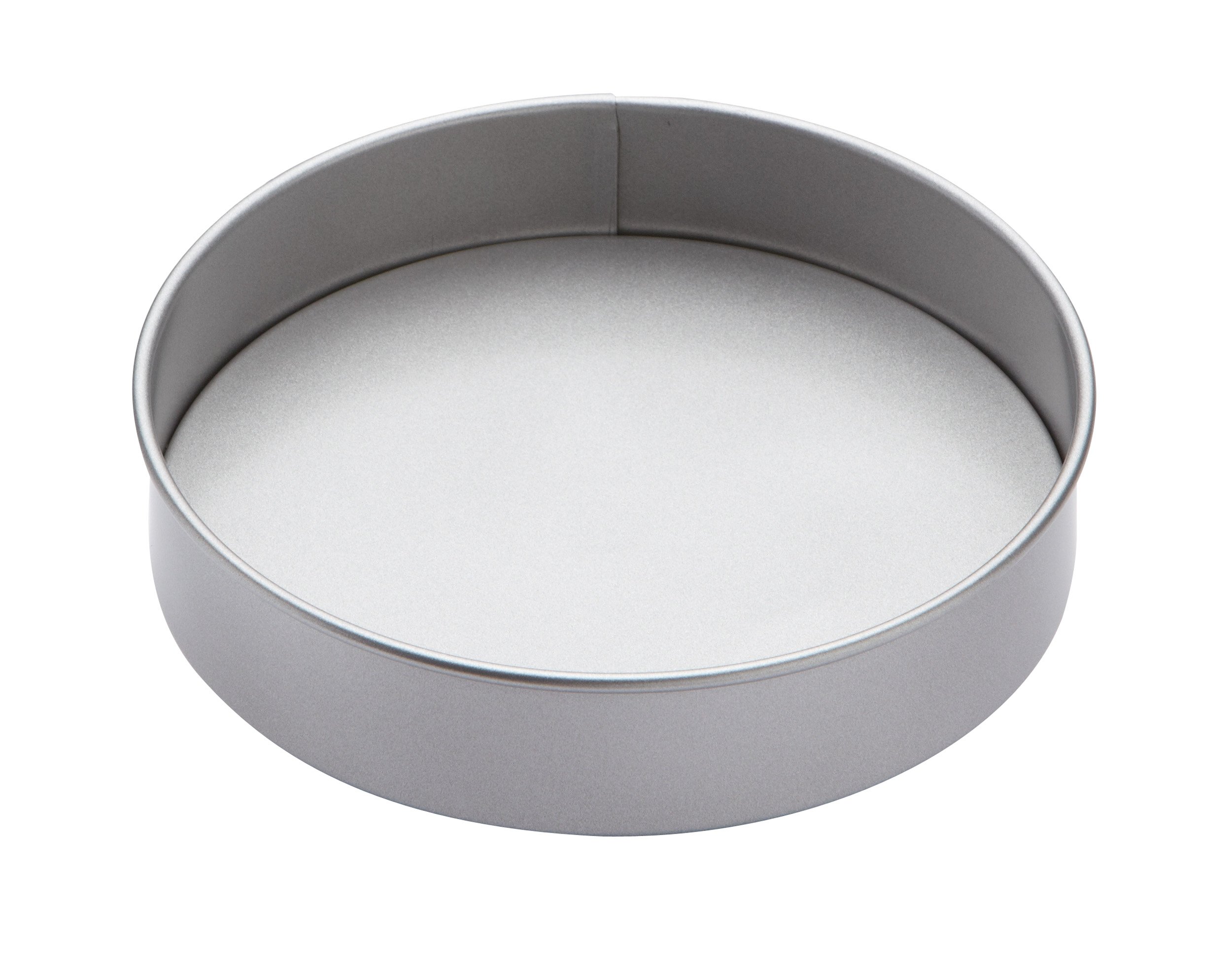 KitchenCraft Non-Stick Round Sandwich Pan, Carbon Steel Baking Cake Tin, Loose Based Cake Tin, Ideal for Victoria Sponges and Cheesecakes, 20cm