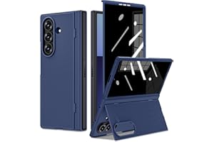 Ruky for Galaxy Z Fold 7 Case with Stand, with Front Privacy Screen Protector & Hidden Kickstand, Support Wireless Charging S