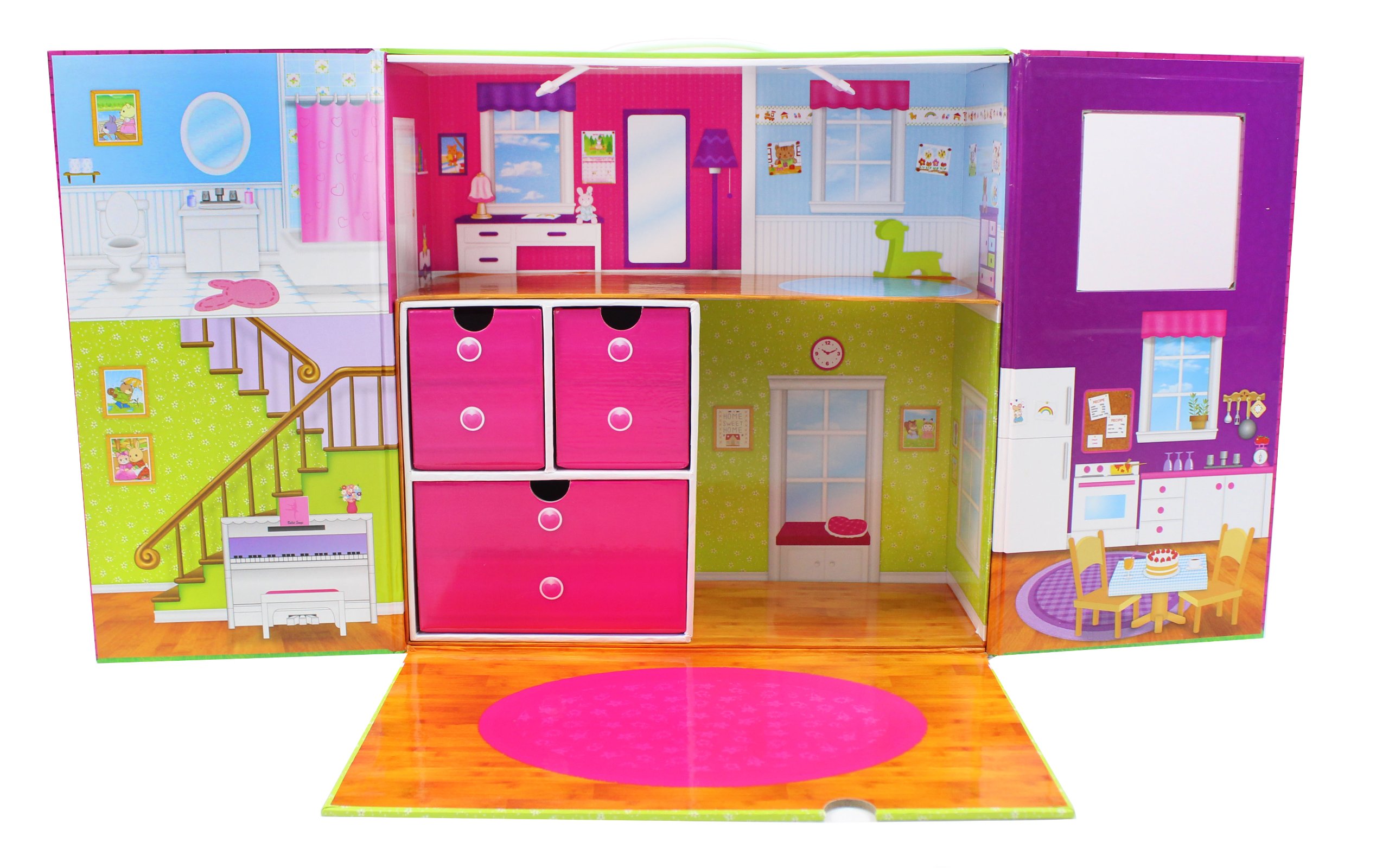 calico critters carry house