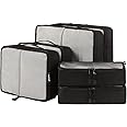Bagail 6 Set Packing Cubes,3 Various Sizes Travel Luggage Packing Organizers