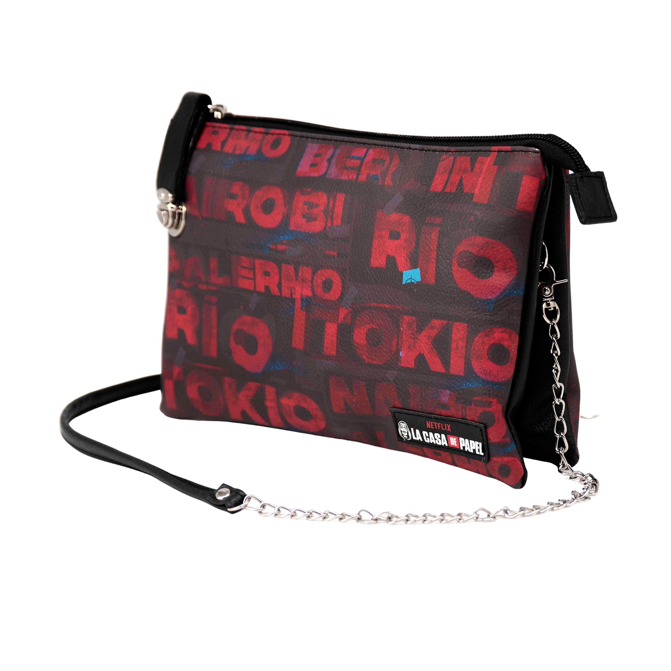 Money Heist Cities karactermania-Handy Triple Bag