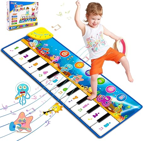 Amazon 1歳の男の子向け子供用おもちゃ 音楽マット ピアノの鍵盤ダンスフロアマット カーペット 動物ブランケット タッチプレイマット 早期教育 音楽おもちゃ 1歳の誕生日ギフト 3 5歳の女の子 43 3x14 2インチ ピアノ 鍵盤楽器 おもちゃ Amazon 1歳の男の子向け子供用おもちゃ 音楽マット ピアノの鍵盤ダンスフロアマット カーペット 動物ブランケット タッチプレイマット 早期教育 音楽おもちゃ 1歳の誕生日ギフト 3 5歳の女の子 43 3x14 2インチ ピアノ 鍵盤楽器 おもちゃ
