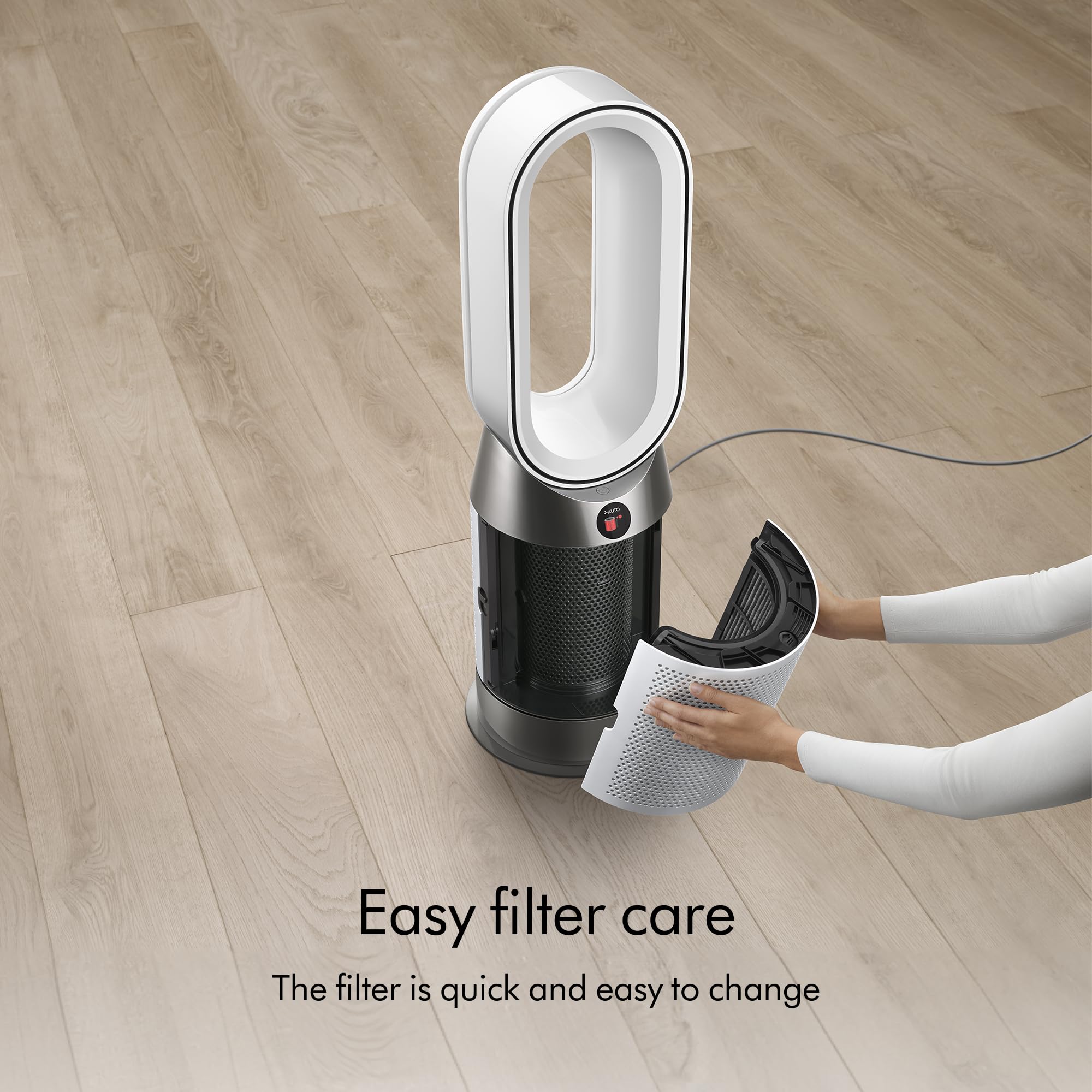 Dyson Purifier Hot+Cool? Gen1 HP10 - Purifying Fan Heater (White)