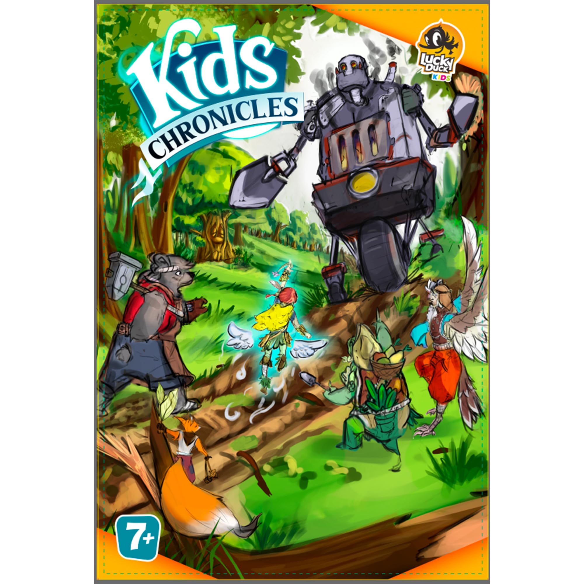 Kids Chronicles: The Old Oak Prophecy Expansion - Cooperative Adventure Board Game, Fun Family Game for Kids and Adults, Ages 7+, 1-4 Players, 30-45 Min Playtime, Made by Lucky Duck Games