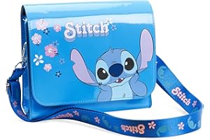 Disney Stitch Gifts for Girls Crossbody Shoulder Bag for Women Teens Handbag, Frozen Elsa Sling Coin Purse Cute Travel Bag