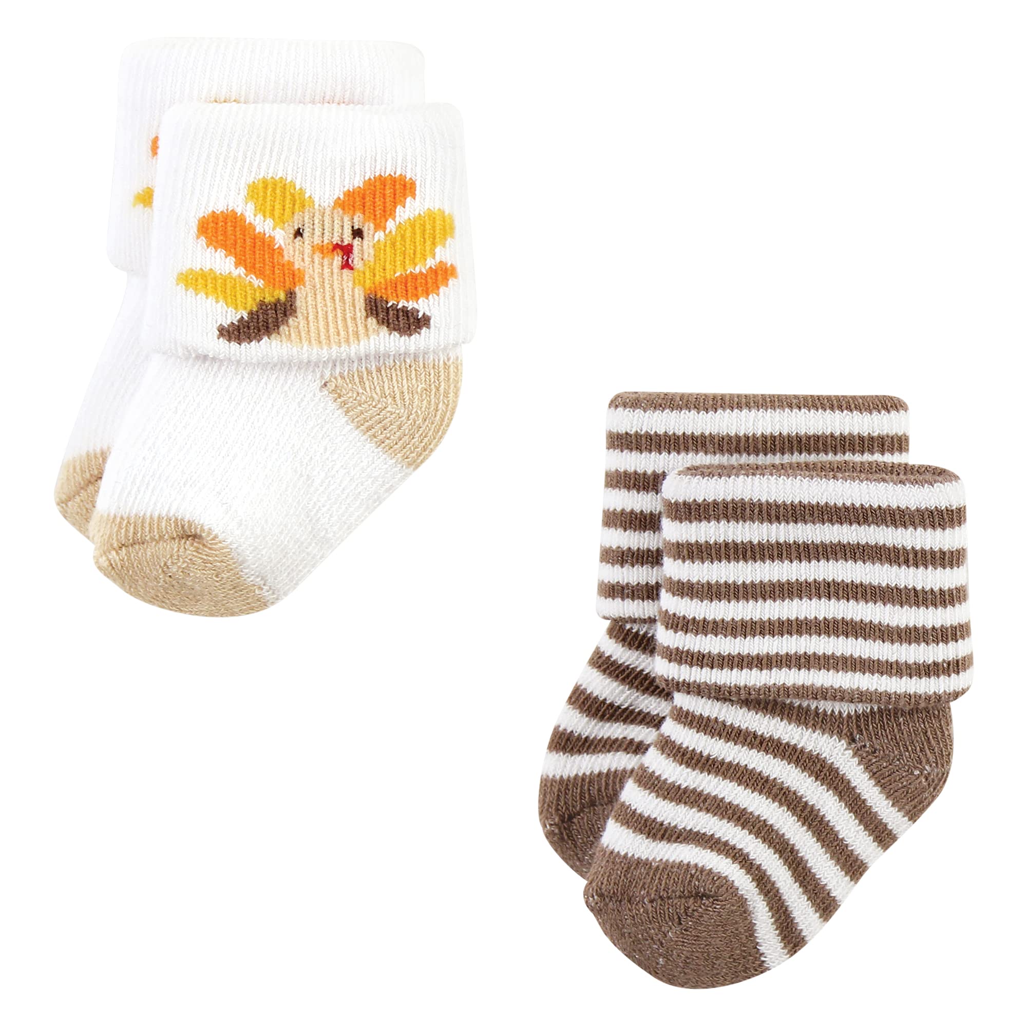 Hudson Baby Baby Boys' Holiday Newborn Terry Socks