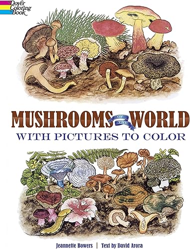 [Télécharger] Mushrooms of the World Coloring Book de Jeannette Bowers,David Arora livre En ...