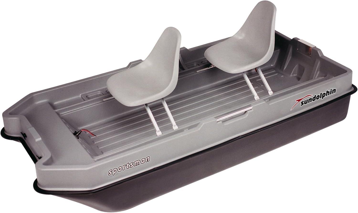 SUNDOLPHIN Sun Dolphin Sportsman 2 Man Fishing Boat (Gray, 10Feet) Amazon.co.uk Sports & Outdoors