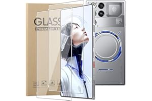 KZIOACSH 2 Pack Screen Protector for Redmagic 11 Air, HD Clear 9H Hardness High-Sensitivity Fingerprint Support Bubble Free A