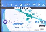 Daler Rowney Aquafine Smooth 300gsm Watercolour Paper A4 Pad 50 Sheets