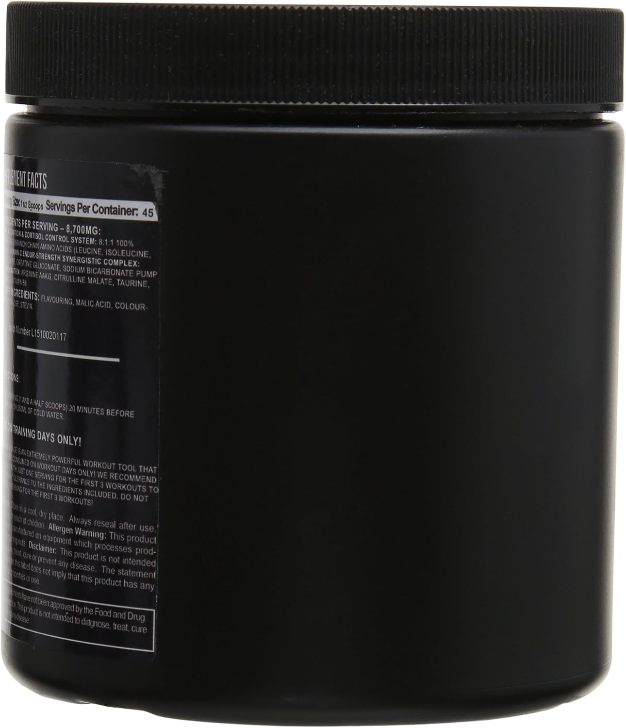 Warrior Rage Pre Workout Powder 392g (45 Servings), 300mg Caffeine High Stim Energy Drink Supplement + Beta-Alanine, Creatine - Image 4