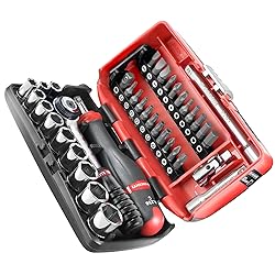 FACOM 1/4” Socket Set, 38 pcs, Nano