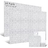 Tutmyrea 24 PCS Acoustic Panels, 12 X 12 X 0.4