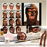 Graftobian Werewolf Character Makeup Kit - Werewolf Makeup Set for Costumes, Cosplay, and Halloween