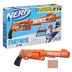 Nerf Fortnite 6-SH Dart Blaster - Camo Pulse