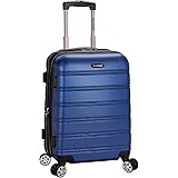 Rockland Melbourne Hardside Expandable Spinner Wheel Luggage, Blue, Carry-On 20-Inch