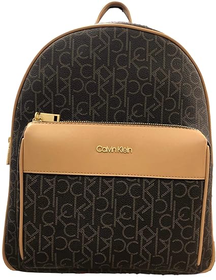 calvin klein key item signature backpack