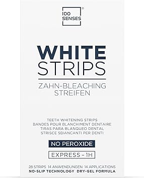 Amazon De Zahnaufhellung Mit White Stripes By 100senses Fur Weisse