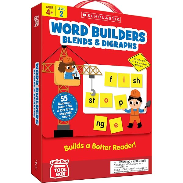 Amazon.com: Little Red Tool Box: Word Builders: Advanced Phonics