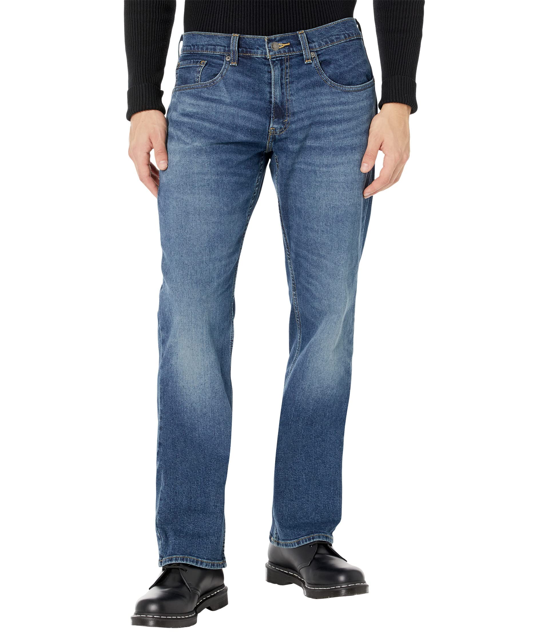 Levi Strauss Signature Gold Label Relaxed Fit Jeans Stream 33 34 Image