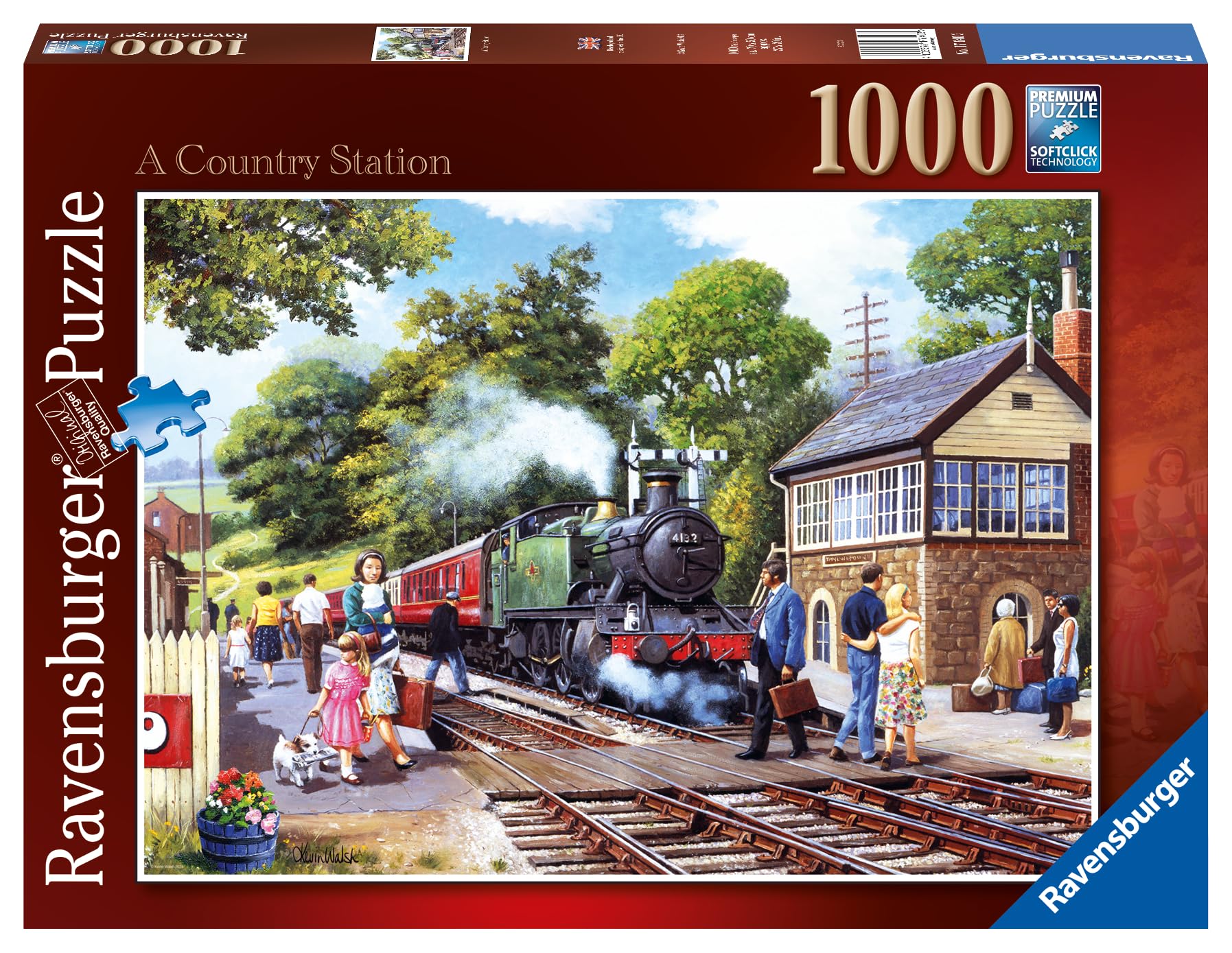 Ravensburger Country Station 1000 Piece Jigsaw Puzzles for Adults and Kids Age 12 Years Up