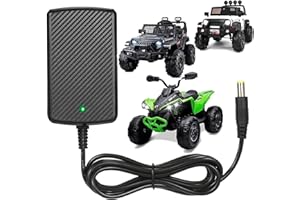 venshun 24V Charger for Kids Ride On Car Toys 24 Volt Battery Charger Best Choice Products Wrangler SUV Kid Trax Dynacraft Toy Car 24v Universal Charger Kids Electric Battery Power Supplies