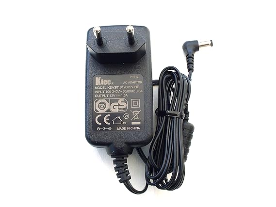 Netzteil 12V Ersatz für Yamaha PSR-172, PSR-175, PSR-180, PSR-185, PSR-190, PSR-200, PSR-210