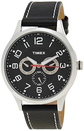 Fashion Analog Black Dial Mens Watch - TW000T305