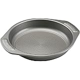 Circulon Total Nonstick Baking Pan / Nonstick Cake Pan, Round - 9 Inch, Gray