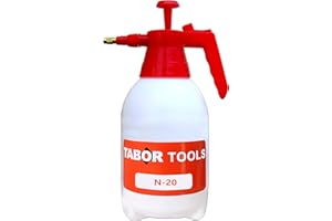 TABOR TOOLS 0.5 Gal Pump Pressure Sprayer, One-Hand Garden Sprayer & Mister. N-20. (0.5 Gallon)