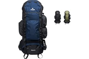 TETON SPORTS Teton 75L Explorer Internal Frame Backpack for Hiking, Camping, Backpacking, Rain Cover Included, Ocean