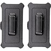 2 Pack Replacement Belt Clip Holster for OtterBox Defender Series Case Apple iPhone 16(6.1")