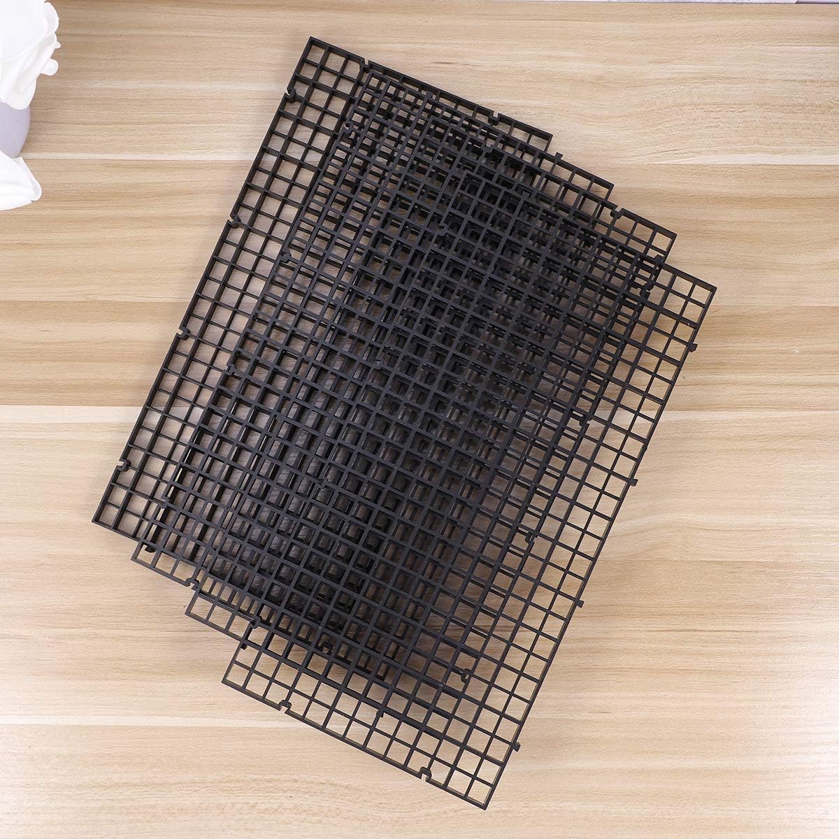 Amazon Popetpop セパレート 水槽 仕切り板 30ｘ15cm 8点セット ブラック Popetpop 繁殖用タンク 通販