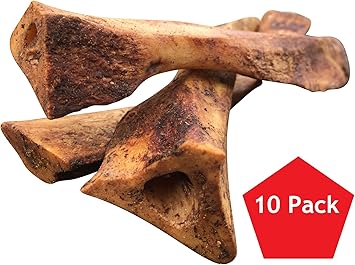 Amazon Com Lilly S Choice Dog Bones With Bone Marrow Made In Usa Natural America Grass Fed Hickory Smoked Meaty Beef Ulna Chew Treats Best For A Small Puppy To