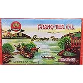 Grand Tea Co. Jasmine Tea, 100 Tea Bags