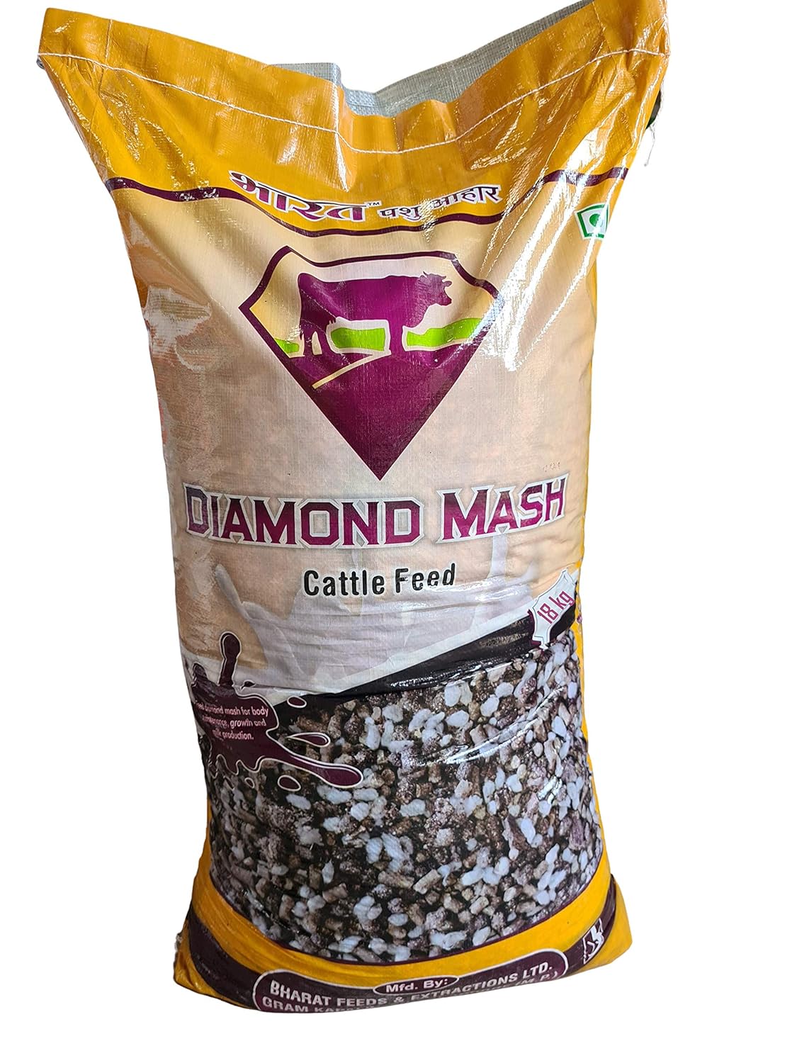 Buy PlatinaDiamond Mash(18kg) Cow Feed/Buffalo Feed/Cattle Feed Pellet