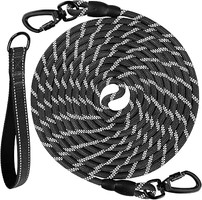 Joytale Training Leads for Dogs Padded Handle Long Line 10M