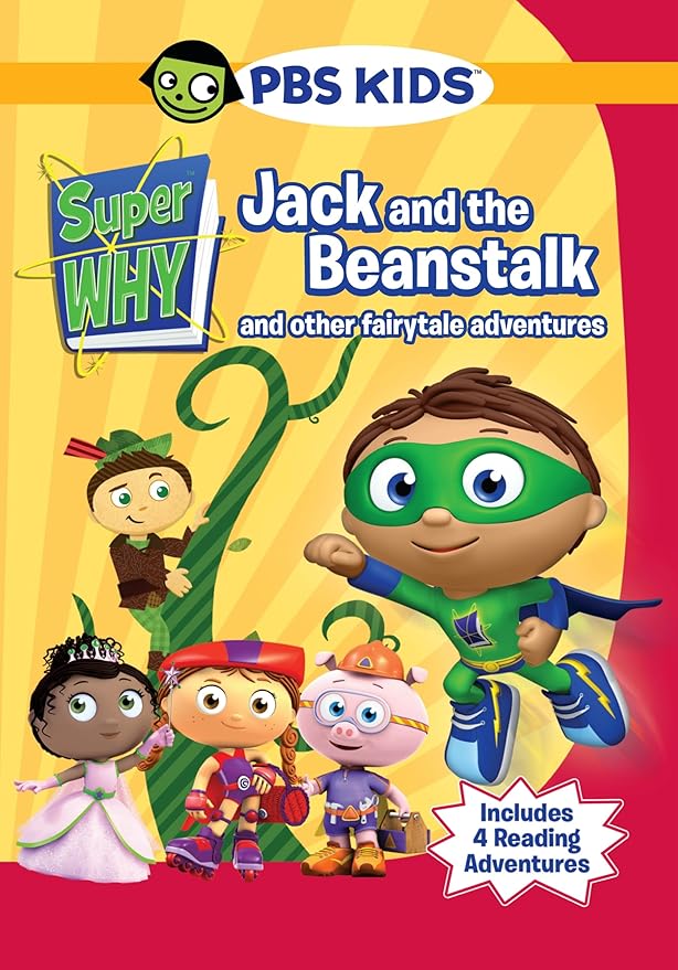 Amazon Super Why Jack & Beanstalk & Other Fairytale Advt [DVD