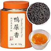 Yuexi Phoenix Oolong Tea Loose Leaf Ya Shi Xiang Dancong Tea Loose Leaf 4.23oz/120g Top-grade Chaozhou Phoenix Mountain Tea Rich Flavor 凤凰单枞 鸭屎香 潮州乌岽乌龙茶 单枞茶叶鸭屎香