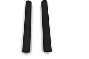 Xcivi Replacement Foam Handle Cover for Baby Stroller Pushchair - Great Stroller Accessory (Black, Fit Dia 0.6~0.8 inches)