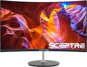 Sceptre 24' Curved LED Monitor