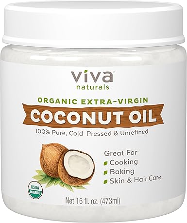 Amazon Com Viva Naturals Organic Extra Virgin Coconut Oil 16