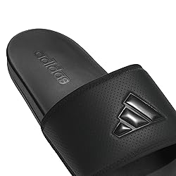 adidas Unisex Adilette Comfort Slide Sandal, Core